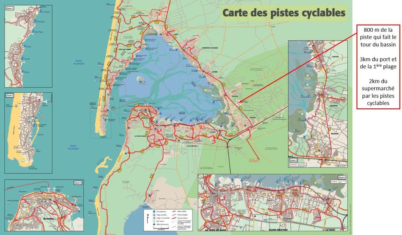 Gite Cala Verde Jardin, A 4Km De La Premiere Plage Audenge Exterior foto